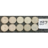 Image 2 : LOT OF 10 - 1958-1964 CDN 10 CENT COINS