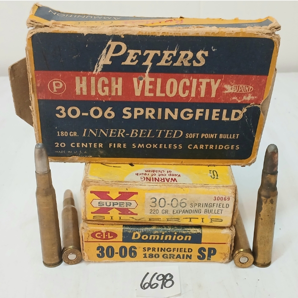 AMMO: 44X MIXED .30-06SPG - 180 & 220GR