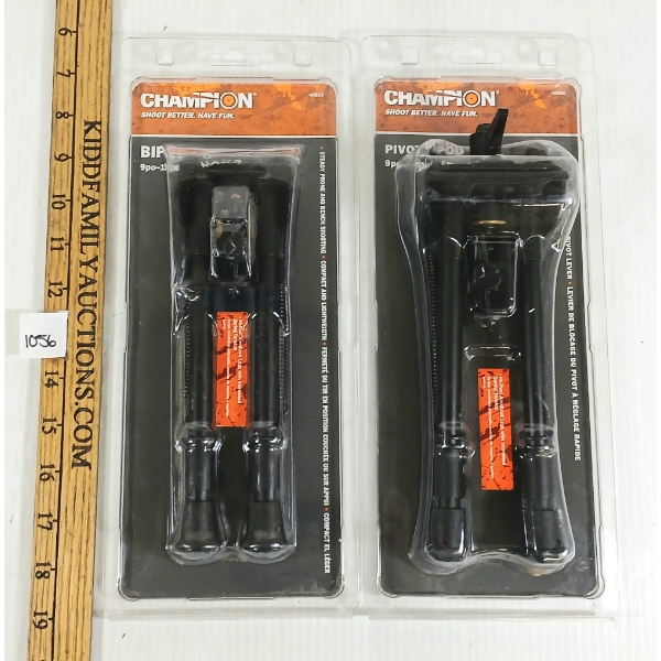LOT OF 2 - CHAMPION PIVOT BIPODS