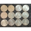 Image 1 : LOT OF 12 - 1962 CDN 10 CENT COINS