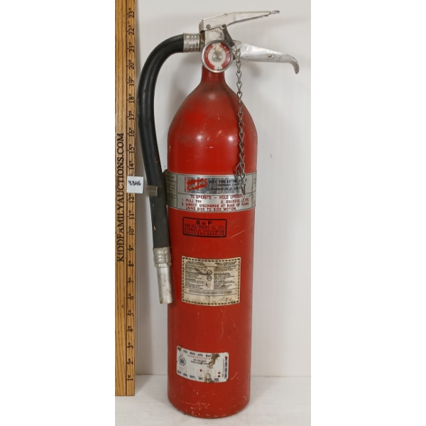 UNDERWRITERS LABORATORIES INC. FIRE EXTINGUISHER