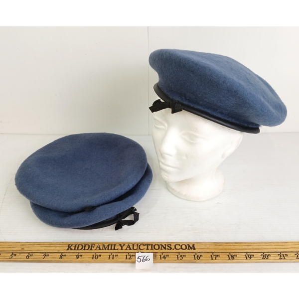 LOT OF 3 - UNITED NATIONS PEACE KEEPING BERETS