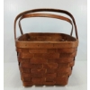 Image 2 : WOVEN WOOD GATHERING BASKET