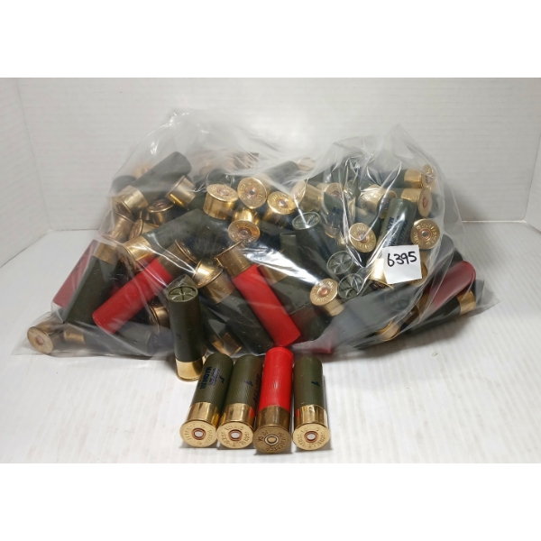 AMMO: 136X MIXED 12GA - 2 3/4 & 3 1/2IN - #1 STEEL SHOT & BB