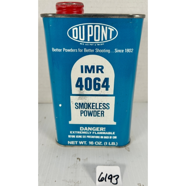 POWDER: APPROX 0.75LB IMR 4064