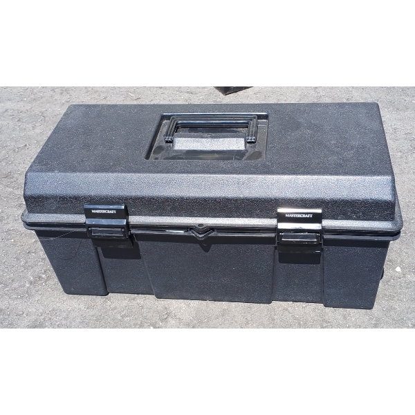 MASTERCRAFT TOOL BOX W/ CONTENTS