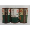 Image 4 : LOT OF 3 - B/A PEERLESS MOTOR OIL QT CANS - INCL BOWTIE