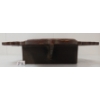 Image 7 : 1896 E. INGRAHAM "TOPAZ" GINGERBREAD 8 DAY CALENDAR OAK SHELF CLOCK