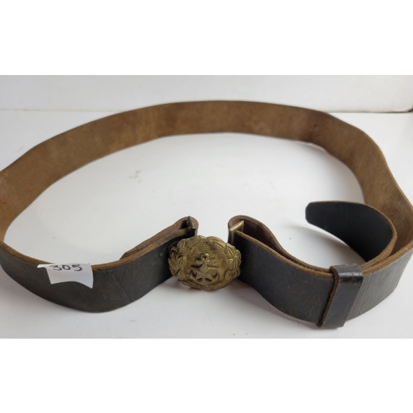 BULGARIAN NAVY BELT & BUCKLE