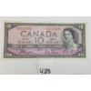 Image 1 : 1954 CDN $10 BANKNOTE - DEVIL'S FACE