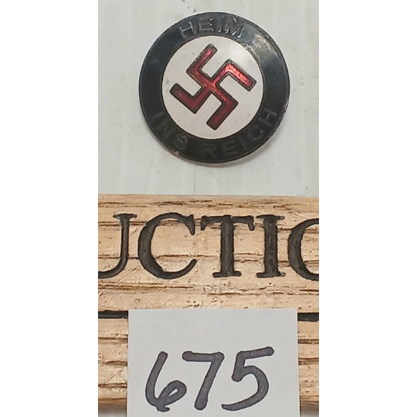 GERMAN HEIM INS REICH BADGE