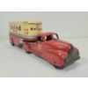 Image 3 : MARX PRESSED STEEL UNITED VAN LINES MOVING TRUCK W/ TRAILER