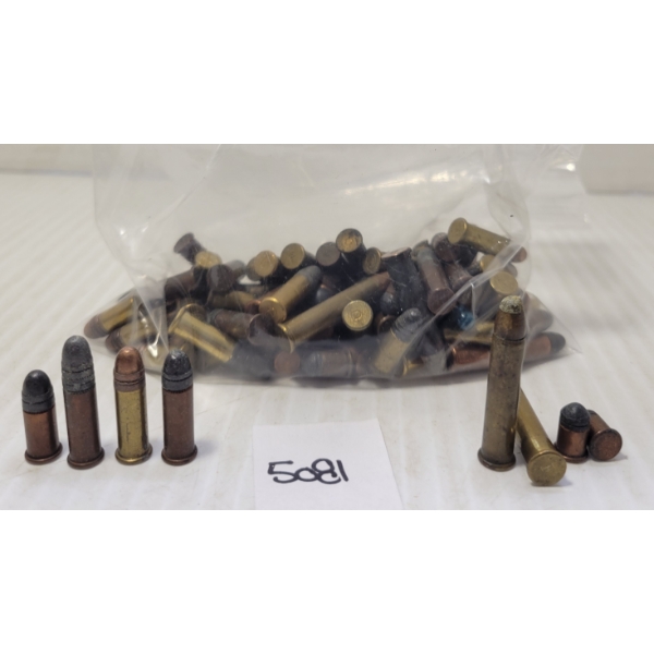 AMMO: APPROX 85X MIXED .22 LR, LONG & SHORT 