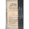 Image 7 : ADMIRAL MODEL 6S126 TUBE RADIO & RECORD PLAYER