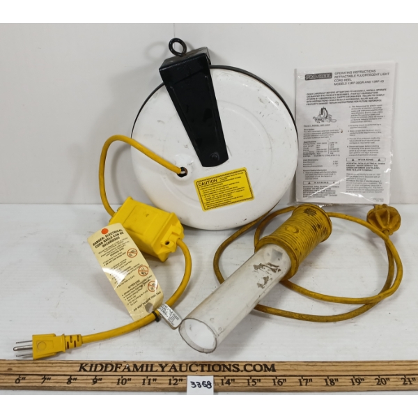 PRO REEL PROFESSIONAL 30FT FLUORESCENT REEL