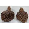 Image 3 : LOT OF 2 - PINE CONE DECOY DUCKS BY H.W.S. - C. 1960'S-1980'S