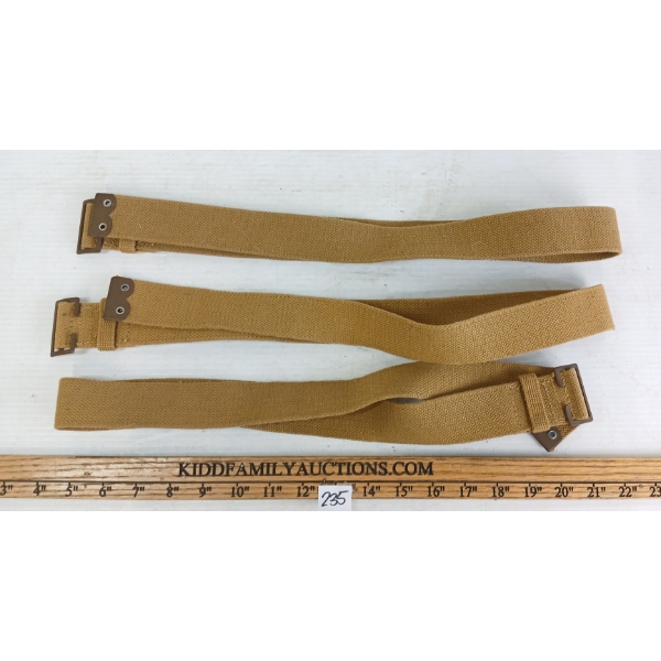 LOT OF 3 - 1943 CDN D.R. CO. LTD STRAPS