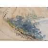 Image 5 : LOT OF 3 - LANDSCAPE & MARINE SCENES BY R.H. GHENT - FRAMED WATERCOLOUR ON PAPER