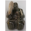 Image 3 : DRUMMER BY L. AKPALIAK - SIGNED - STONE & BONE