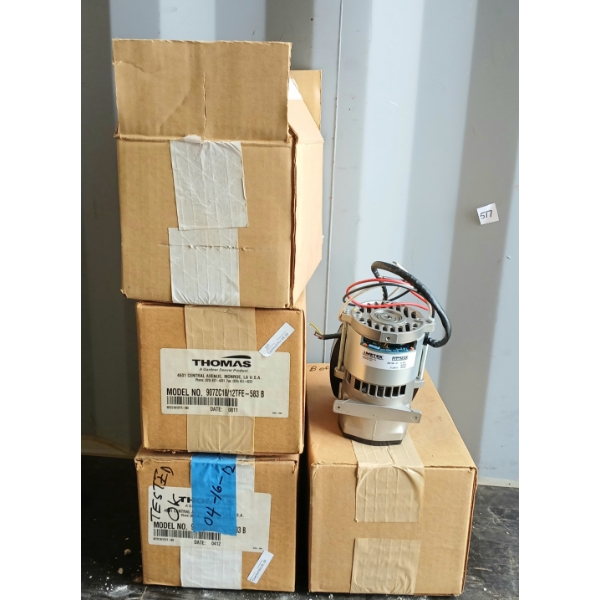 LOT OF 4 - THOMAS COMPRESSOR MOTORS