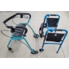 Image 2 : LOT OF 3 - FOLDING WALKER, WALKER W/ SEAT, & GUARDIAN BATH BENCH