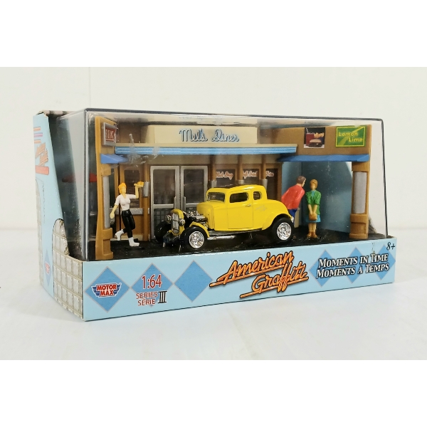 MOTOR MAX DIECAST AMERICAN GRAFFITI MODEL - MOMENTS IN TIME - SEALED