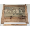 Image 1 : LIBERTY & CO. PIPE RACK W/ "OLD KING COLE & HIS FIDDLERS THREE" LITHOGRAPH