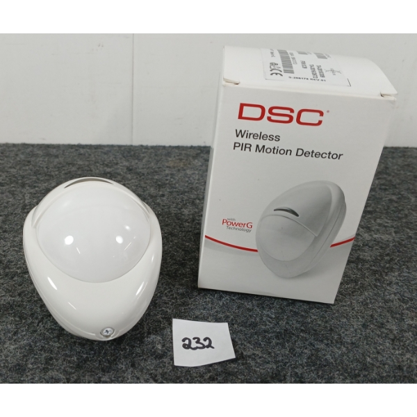 QTY OF DSC WIRELESS PIR MOTION DETECTORS - AS NEW