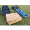 Image 1 : LOT OF INDUSTRIAL SHELVING - 42 INCH DEEP