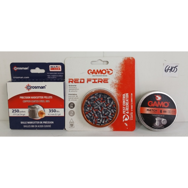 PELLETS: 650X CROSMAN & GAMO .177CAL PELLETS