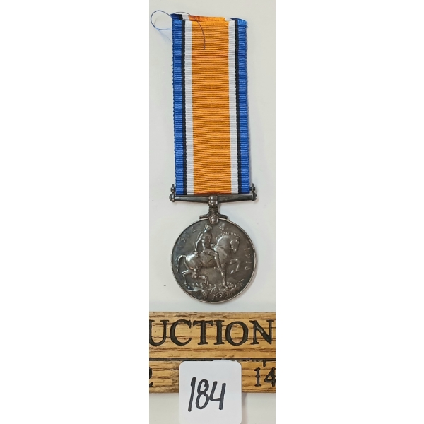 WWI MEDAL - SPR. F. RAWCLIFFE. C.S.E.F.