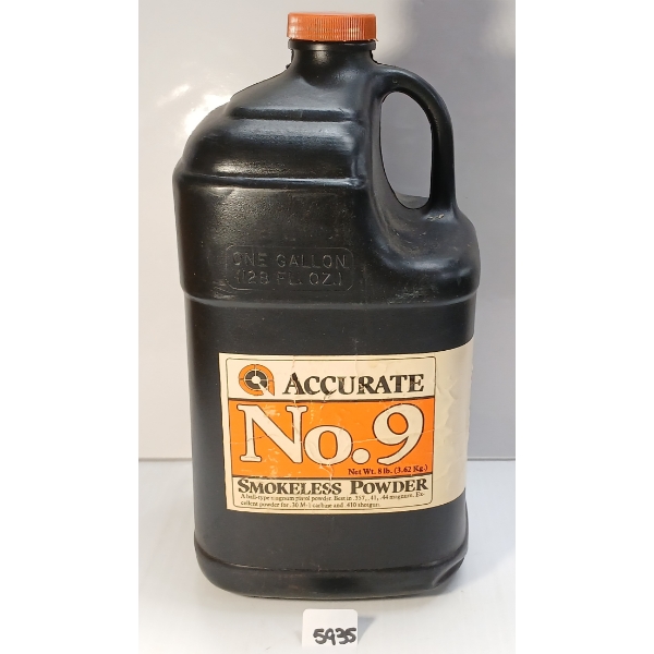POWDER: ACCURATE NO. 9 SMOKELESS POWDER - 8LBS