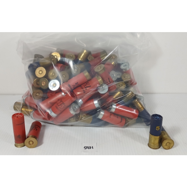 AMMO: 145X MIXED 12GA - 2 3/4IN - #5, 6, 7 1/2 SHOT, BB SHOT