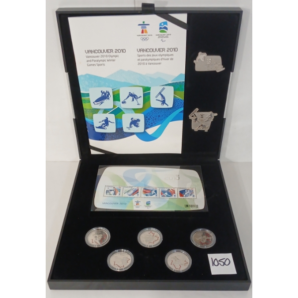 VANCOUVER 2010 SILVER COLLECTOR'S SET
