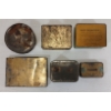 Image 2 : LOT OF 6 - TOBACCO & CIGARETTE TINS - INCL SWEET CAPORAL, PLAYER'S & CHECKERS, ETC