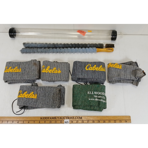 LOT OF 7 - GUN SOCKS & SILENCIO BORERUNNER