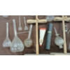 Image 3 : JOB LOT - APOTHECARY PYREX GLASSWARE & STANDS