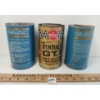 Image 3 : LOT OF 3 - KENDALL MOTOR OIL QT CANS - INCL GT-1 & NON-DETERGENT
