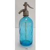 Image 1 : PERRONI RENATO TERRACINA - AZUR BLUE ACID-ETCHED BARLEY TWIST - SELTZER BOTTLE