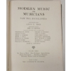 Image 7 : LOT OF 2 - 1912 & 1913 & "MODERN MUSIC AND MUSICIANS VOL. I & III" - ENCYCLOPEDIA & COMPOSITIONS