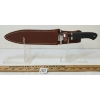 Image 2 : JUNGLEE HATTORI FIGHTER KNIFE W/ LEATHER SHEATH