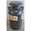 Image 4 : MILK CAN W/ EQUESTRIAN BANNER