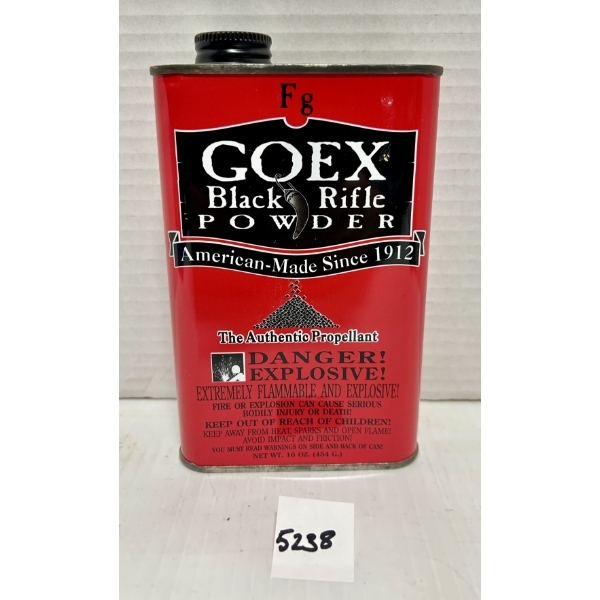 POWDER: 1/4 LB GOEX BLACK FG