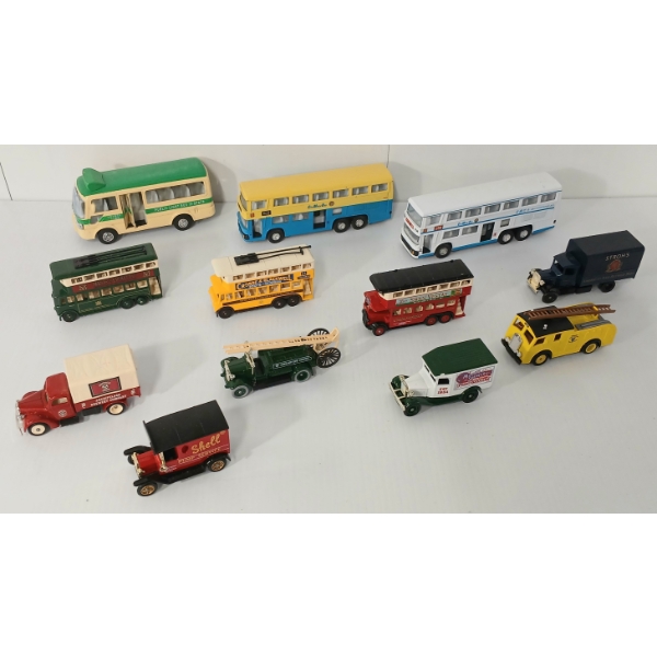 LOT OF 12 - LLEDO & TINS TOYS DIECAST MODEL CARS