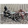 Image 3 : 1950'S MOBO PEDAL HORSE & CARRIAGE - INCL HISTORY OF THE MOBO