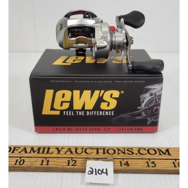 LEW'S LASER MG SPEED SPOOL SLP REEL