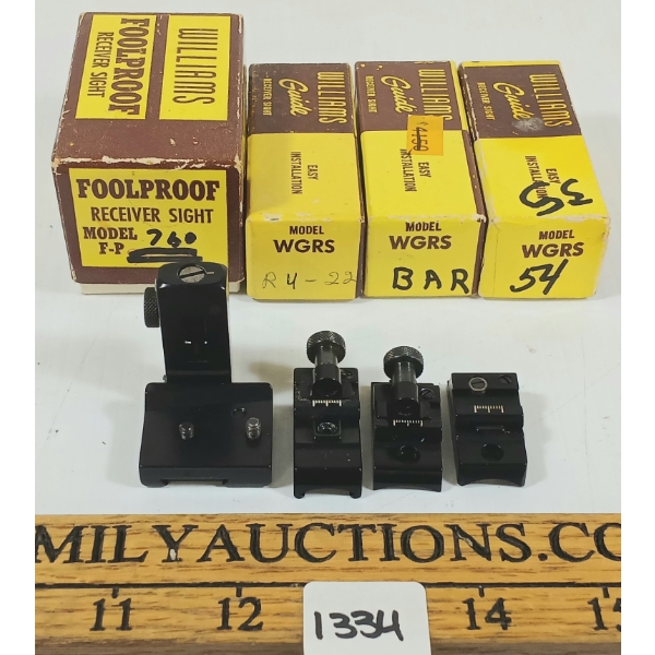 LOT OF 4 - WILLIAMS SIGHTS