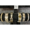 Image 2 : LOT OF 6 - 2 TONED WATCHES - INCL TIMEX, ACUET, BETONE, ETC