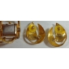 Image 2 : LOT OF 2 - PERINI LADIES' WRISTWATCH & TRIFARI EARRINGS 