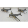 Image 1 : LOT OF 3 - THOMAS TOY PLASTIC USAF PLANE MODELS